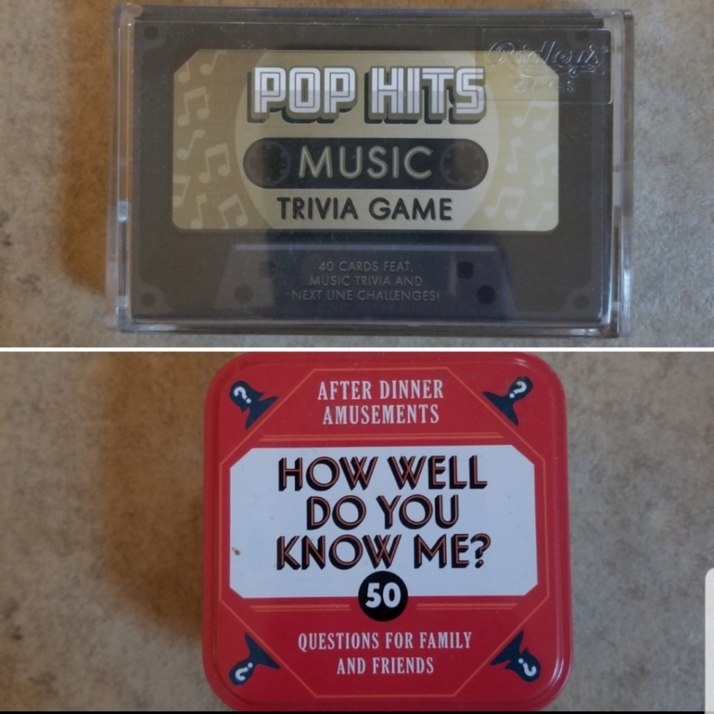 Great Gift! Girl's Night. Two (2) card games, music and personal
